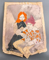 SCANDINAVIAN ART POTTERY WALL