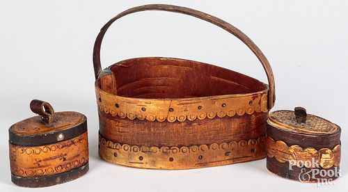 SCANDINAVIAN BIRCH BARK HEART