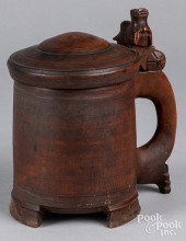 SCANDINAVIAN BIRCH PEG TANKARD