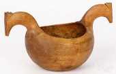SCANDINAVIAN CARVED ALE BOWLSc
