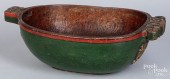 SCANDINAVIAN CARVED AND PAINTE