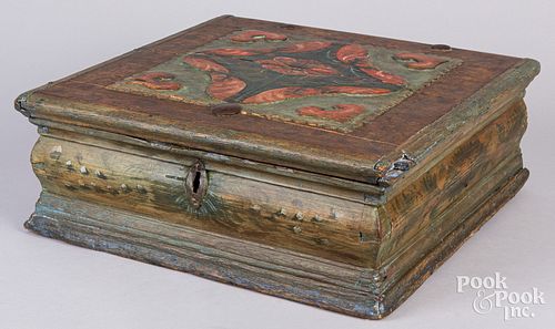 SCANDINAVIAN CARVED AND PAINTED