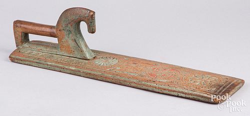 SCANDINAVIAN CARVED AND PAINTED