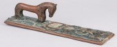 SCANDINAVIAN CARVED AND PAINTE