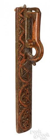 SCANDINAVIAN CARVED BEECH MANG