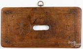 SCANDINAVIAN CARVED CUTTING BO