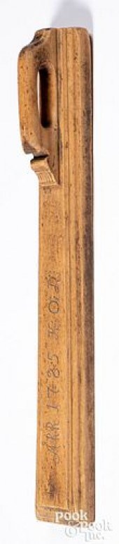SCANDINAVIAN CARVED MANGLE BOA