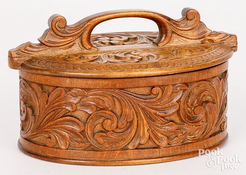 SCANDINAVIAN CHIP CARVED BENTWOOD