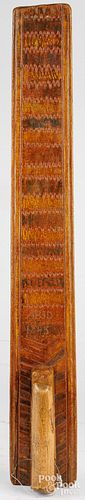 SCANDINAVIAN CHIP CARVED SMOOT