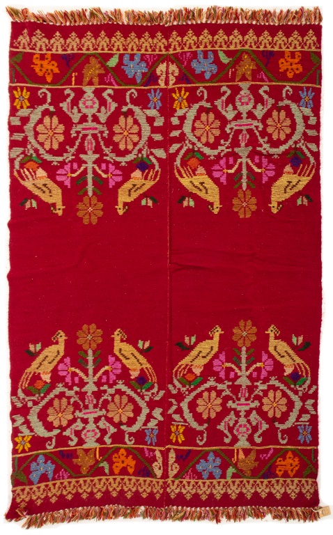 SCANDINAVIAN HAND-LOOMED CARPET, 8'