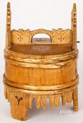 SCANDINAVIAN INCISE CARVED POR