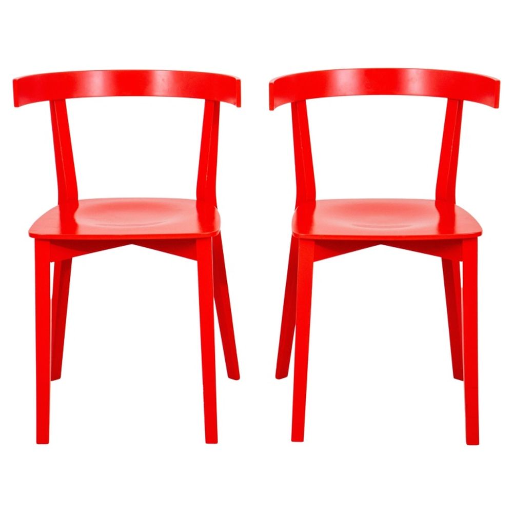 SCANDINAVIAN MODERN RED SIDE