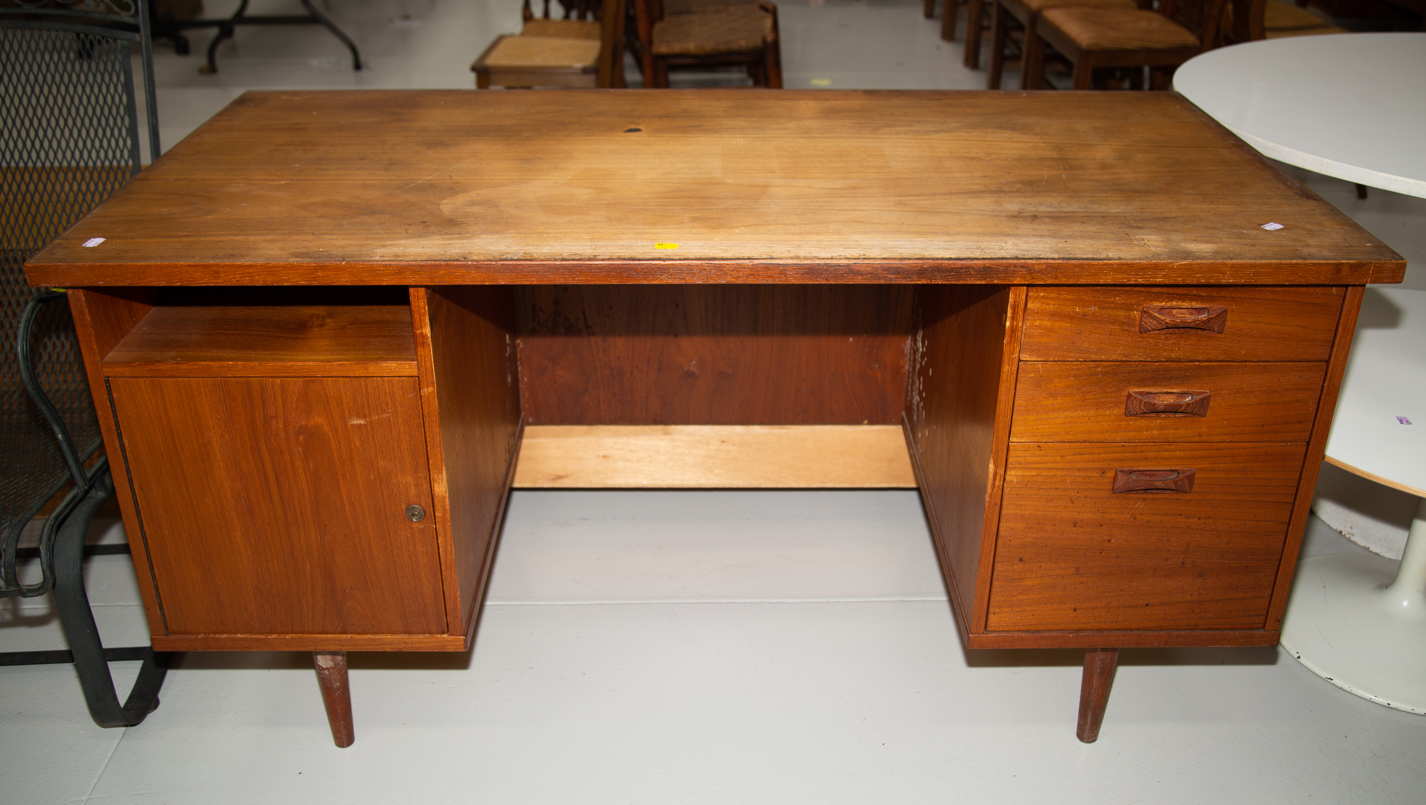 SCANDINAVIAN MODERN TEAK OFFICE