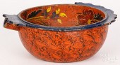 SCANDINAVIAN PAINTED ALE BOWLS