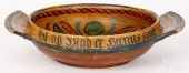 SCANDINAVIAN PAINTED ALE BOWLS