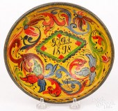 SCANDINAVIAN PAINTED ALE BOWLS
