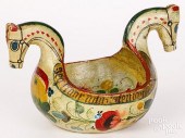 SCANDINAVIAN PAINTED ALE BOWLS