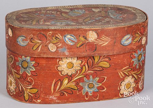 SCANDINAVIAN PAINTED BENTWOOD