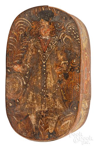 SCANDINAVIAN PAINTED BENTWOOD
