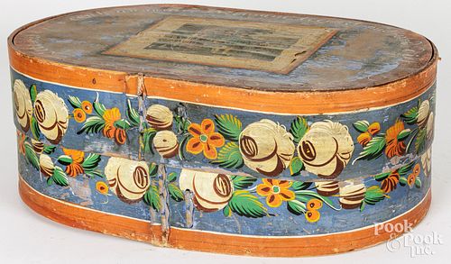 SCANDINAVIAN PAINTED BENTWOOD