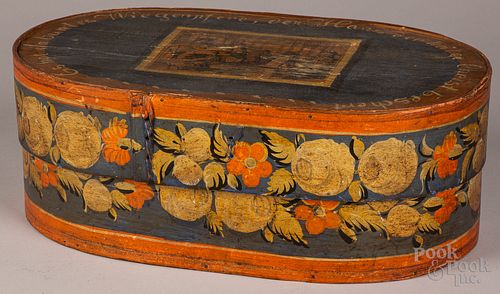 SCANDINAVIAN PAINTED BENTWOOD