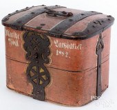 SCANDINAVIAN PAINTED BENTWOOD