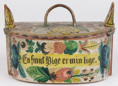 SCANDINAVIAN PAINTED BENTWOOD