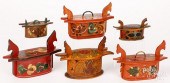 SCANDINAVIAN PAINTED BENTWOOD