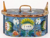 SCANDINAVIAN PAINTED BENTWOOD