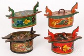 SCANDINAVIAN PAINTED BENTWOOD