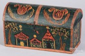 SCANDINAVIAN PAINTED DOME LID