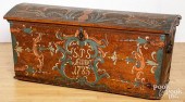 SCANDINAVIAN PAINTED DOME LID