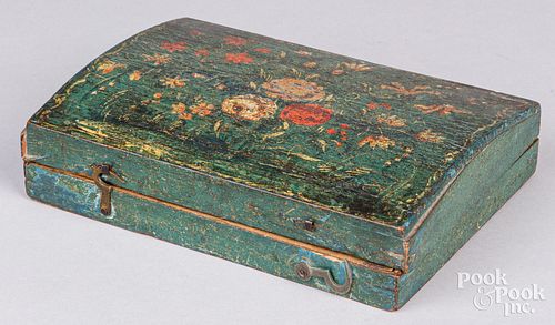 SCANDINAVIAN PAINTED DRESSER BOX,