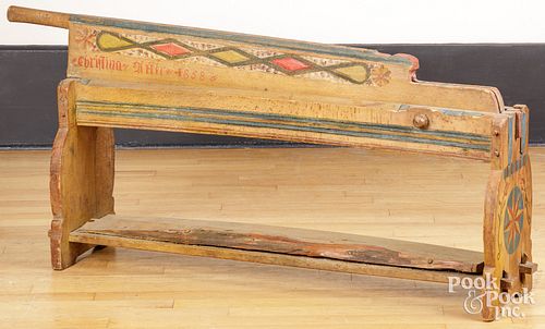 SCANDINAVIAN PAINTED FLAX BREAK,