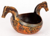 SCANDINAVIAN PAINTED HORSE HEA