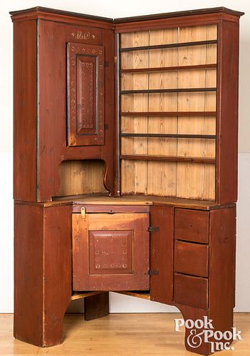 SCANDINAVIAN PAINTED PINE CORNER