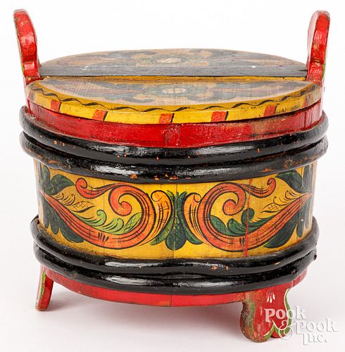 SCANDINAVIAN PAINTED