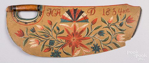 SCANDINAVIAN PAINTED SCUTCHING