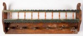 SCANDINAVIAN PAINTED SHELF/PEG