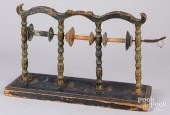 SCANDINAVIAN PAINTED SPOOL RAC
