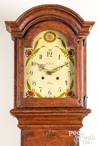 SCANDINAVIAN PAINTED TALL CASE