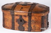 SCANDINAVIAN PINE LOCK BOX, 19