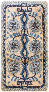 SCANDINAVIAN RYA RUG OF ABSTRA