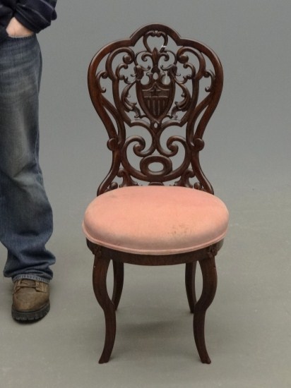 Scarce 19th c. Meeks laminated