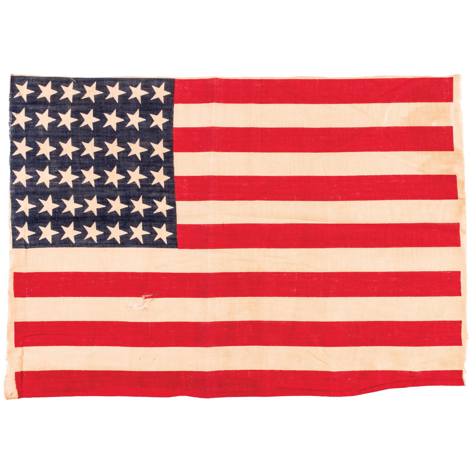 SCARCE 42-STAR AMERICAN FLAG
