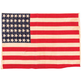 SCARCE 42-STAR AMERICAN FLAG L