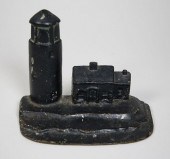 SCARCE ANTIQUE CAST IRON FIGUR