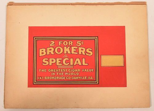 SCARCE "BROKERS SPECIAL 2 FOR 5?