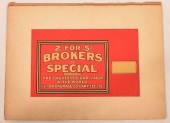 SCARCE "BROKERS SPECIAL 2 FOR