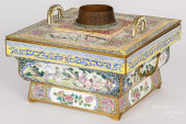 SCARCE CHINESE ENAMELED WINE W